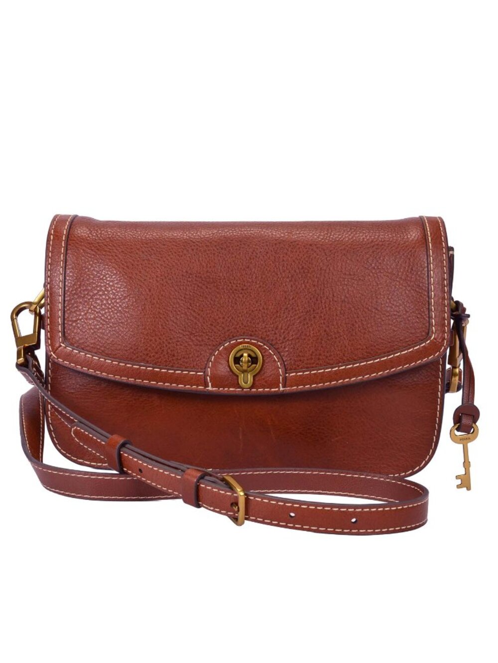 FOSSIL AINSLEY LEATHER CROSSBODY
